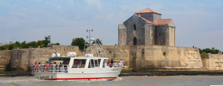 Promenade en mer estuaire, Meschers, Talmont et grottes de Regulus vedettes la bohème